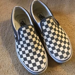 Checkered Vans Skate Shoes